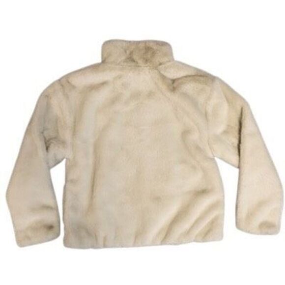 Nike NSW Faux Fur Jacket Womens Size X-small - Picture 3 of 4